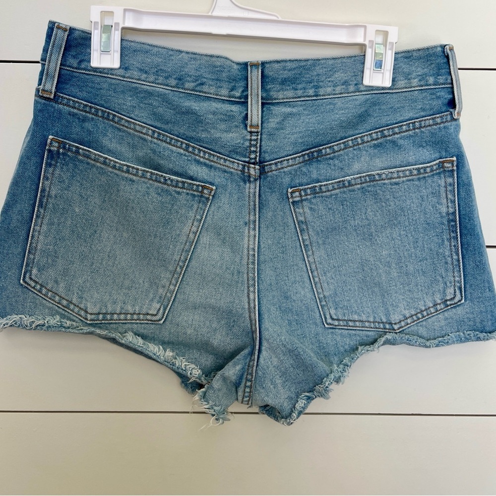 J. Crew Light Blue Jean Shorts - Picture 3 of 4